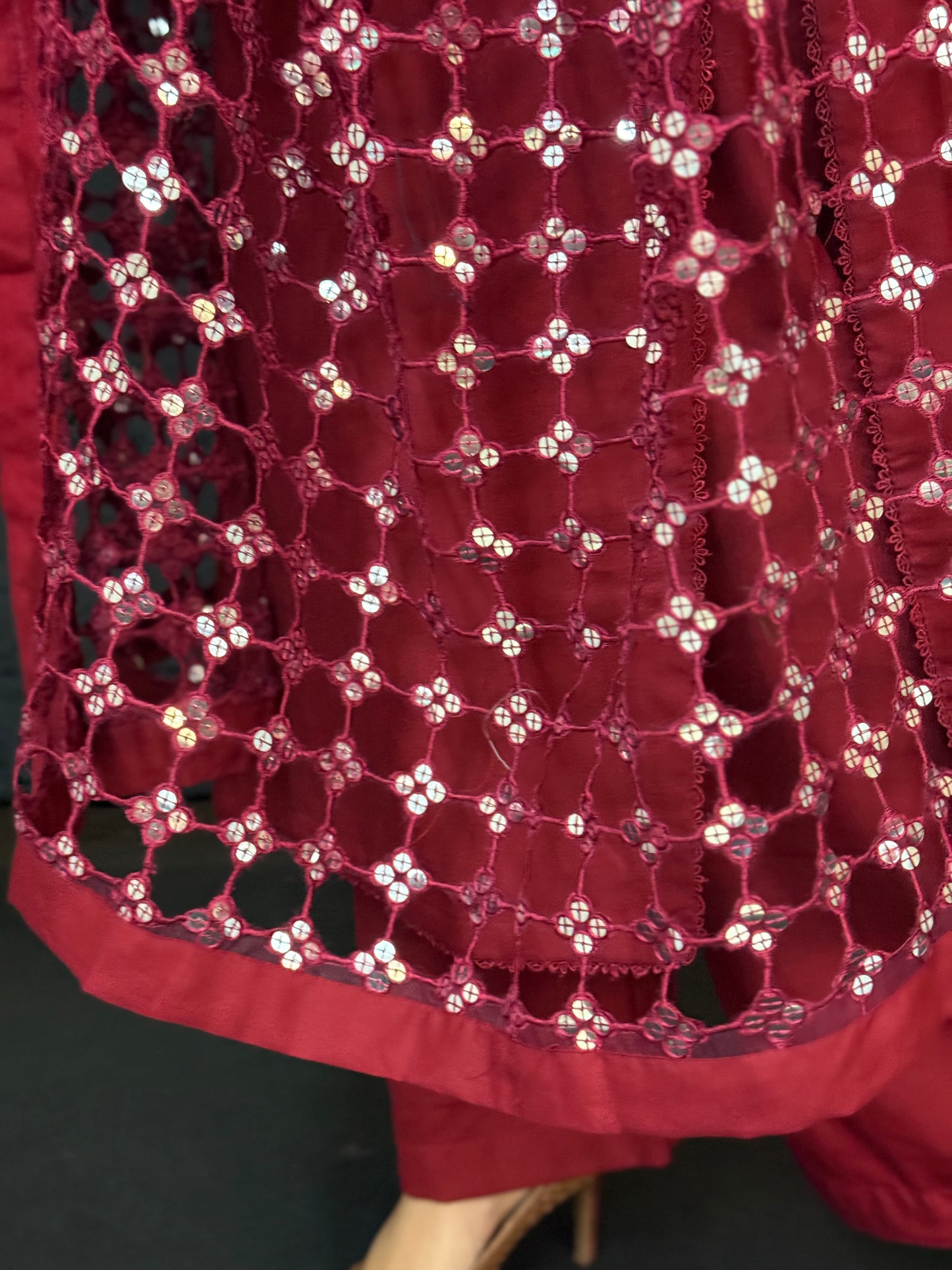 Zayla Sheesh Dhanak Suit