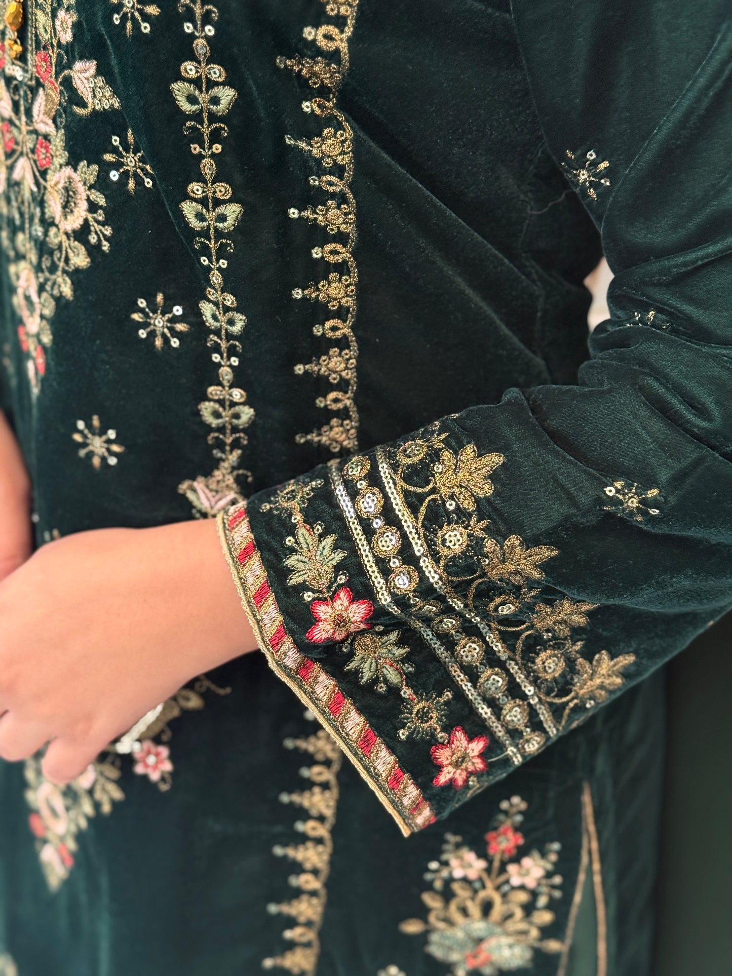 Aurelia Velvet Ensemble - Emerald