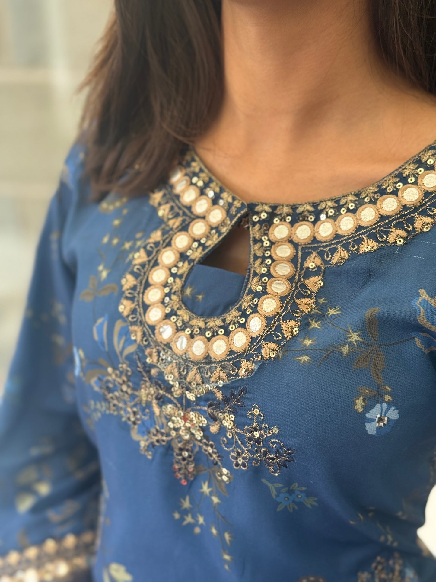 Midnight Zareen - Luxe Sharara Edit