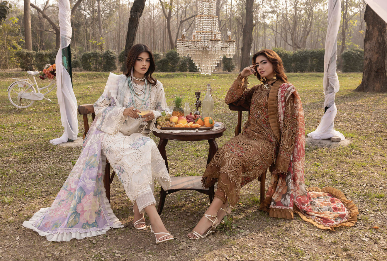 LUXURY EID COLLECTION - CARAMEL BROWN