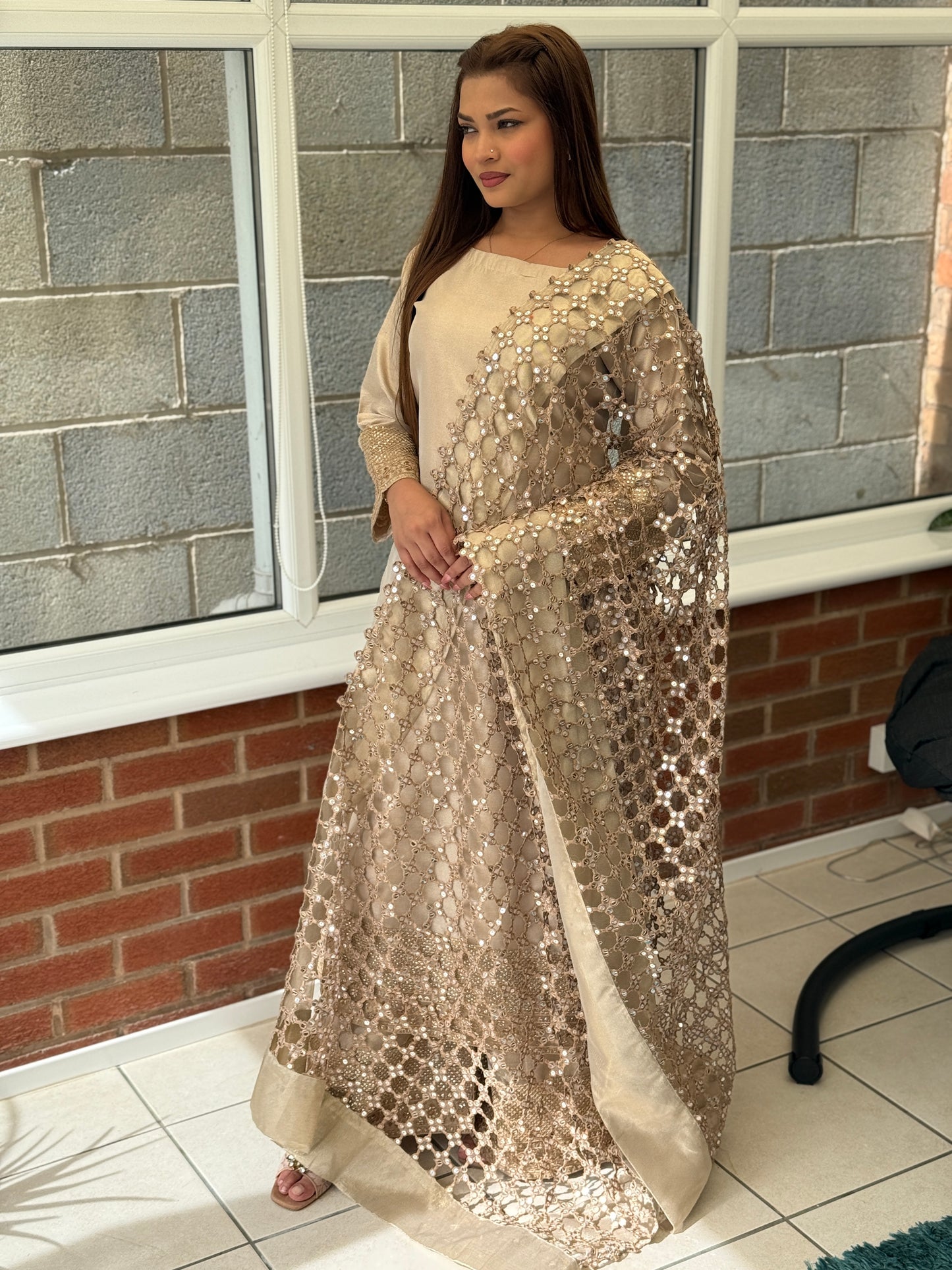 Mirror Net Luxe Suit