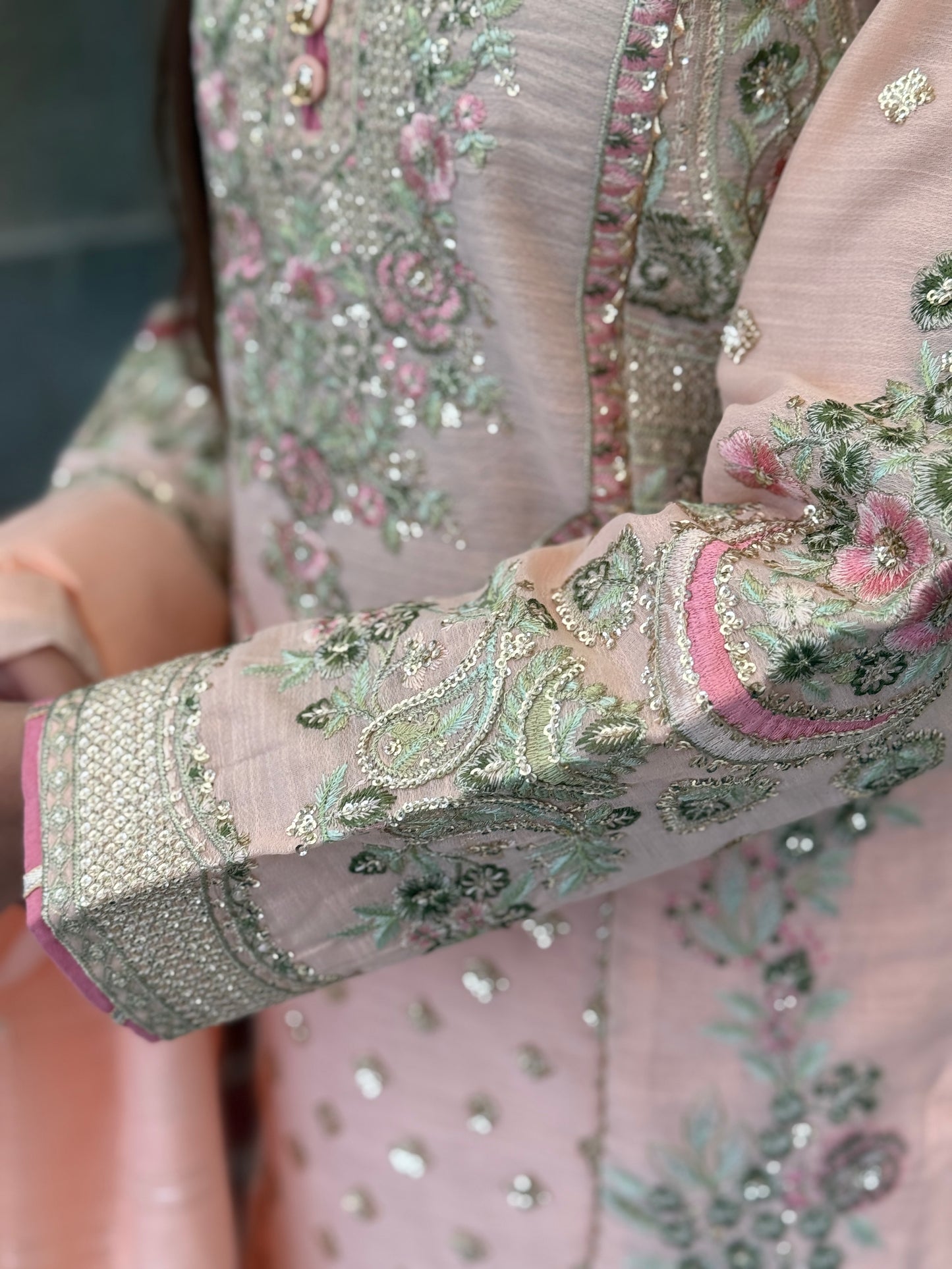 Noore Embroidered Suit*