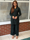 Mira Co-Ord - Bottle Green (Dhanak)