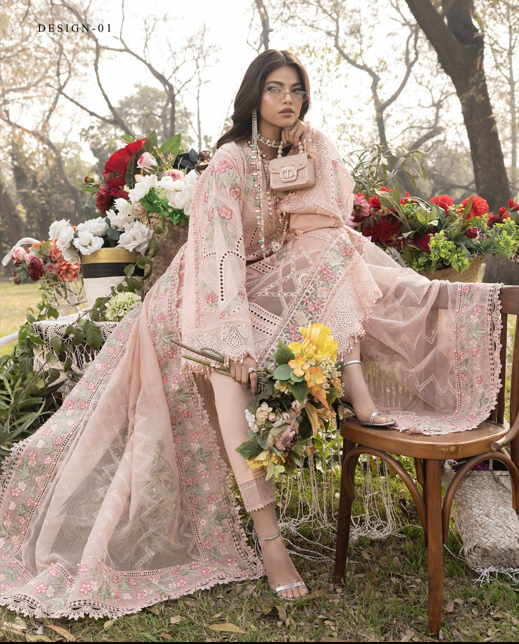 LUXURY EID COLLECTION - PINK