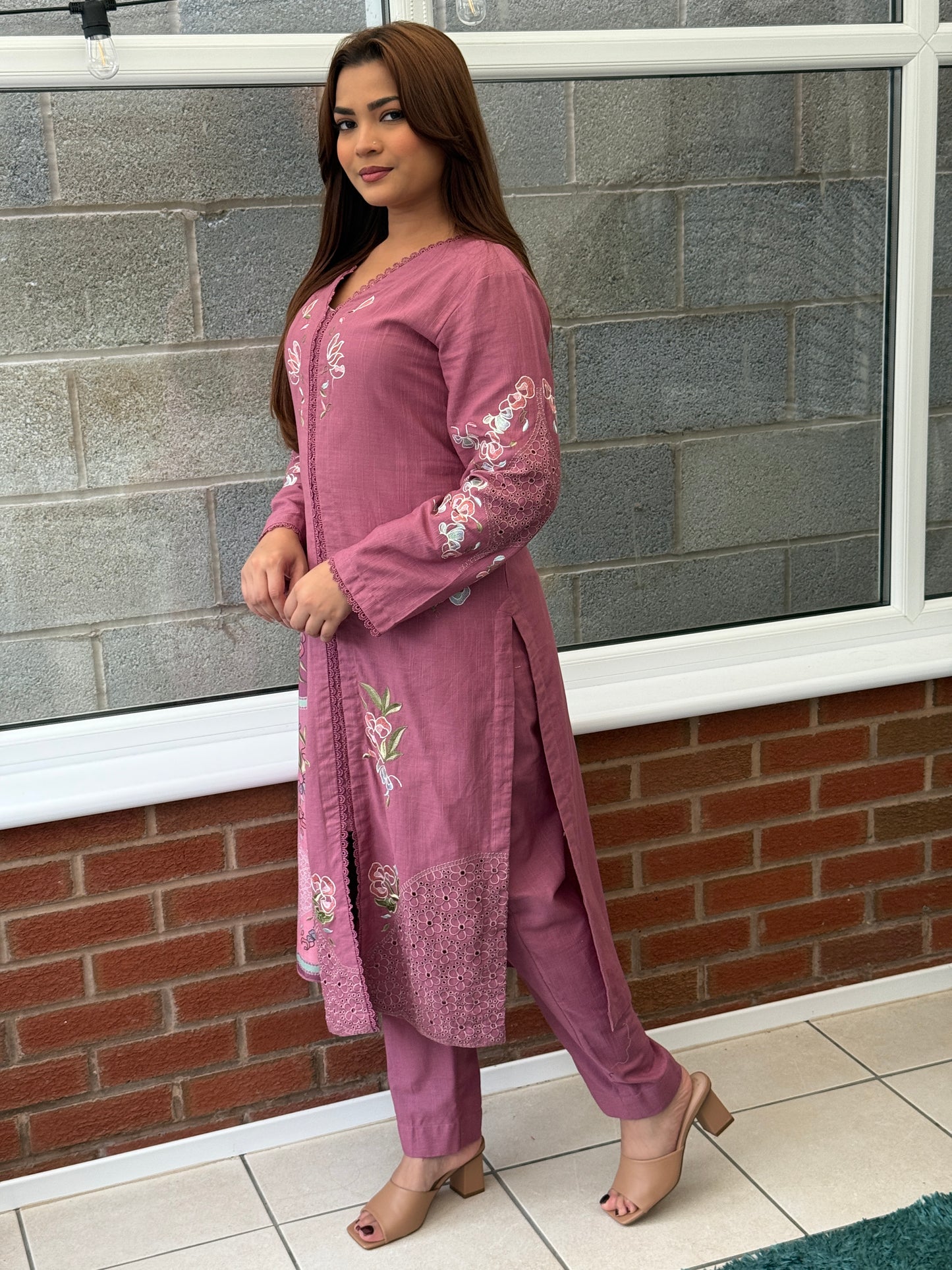 Mehrunisa Khaddar Suit