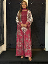 Maria B - M Print Maxi Suit