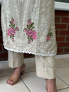 Ivory Bloom Khaddar Suit