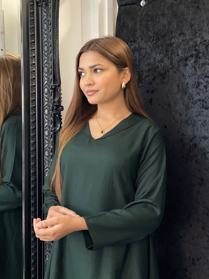 FARYAL - BOTTLE GREEN