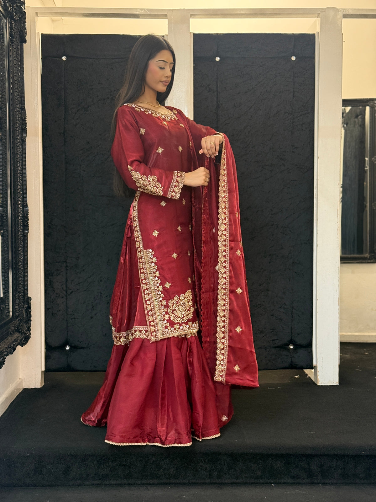 Sheesha Silk Lehnga Suit