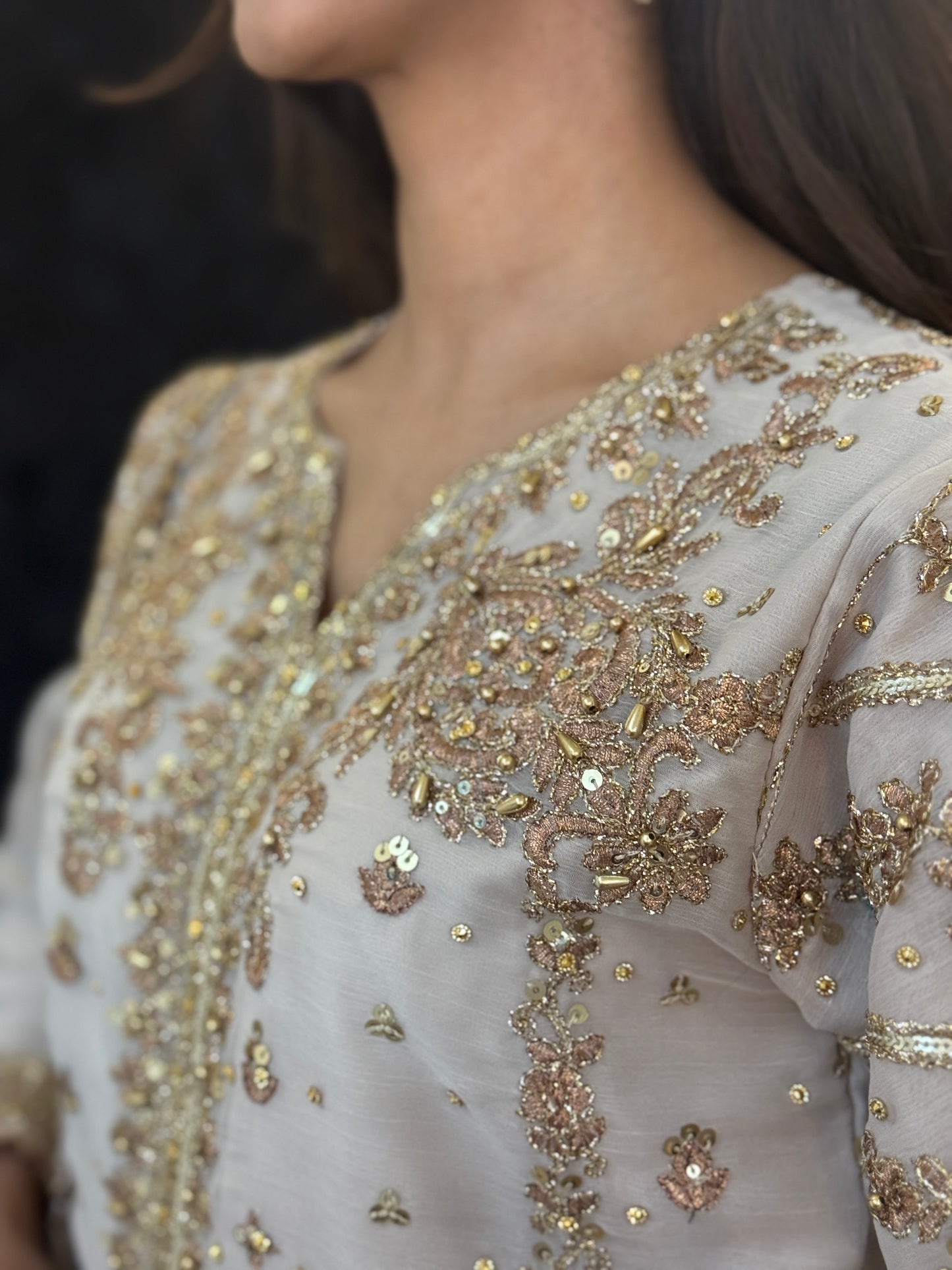 Gold Lehnga