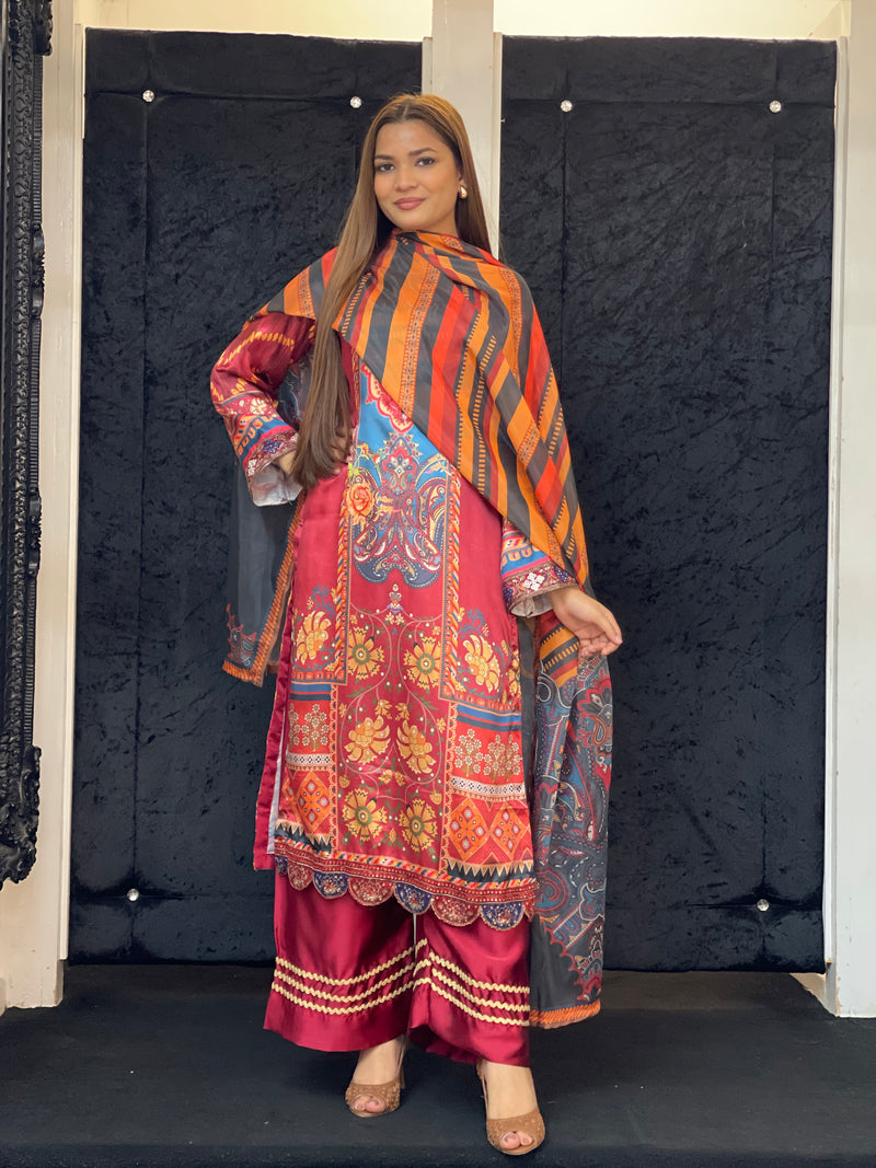 MARIA B SILK MPS - PF24 -07