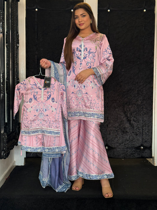 Sania Mother Daughter Silk Supreme
