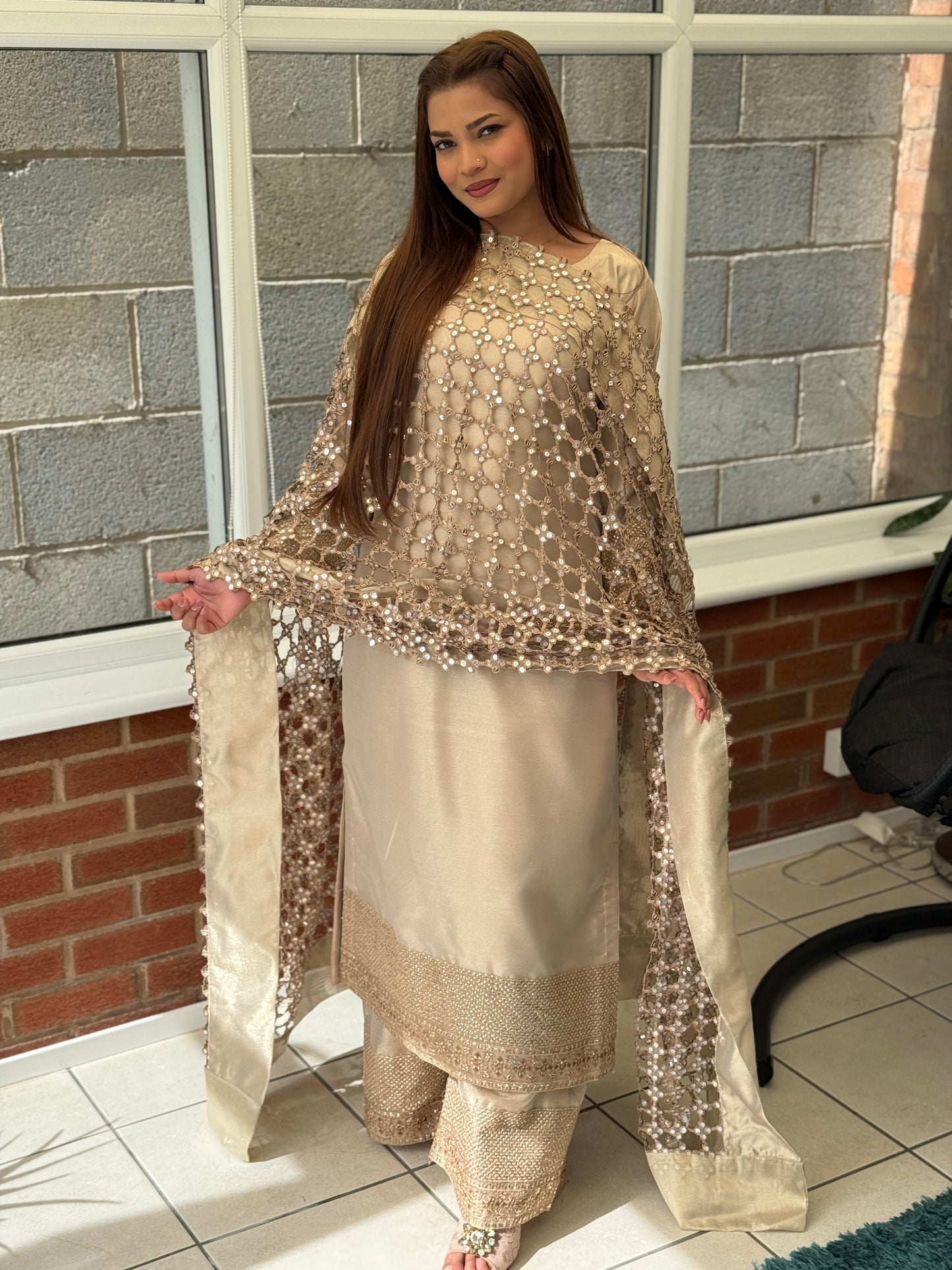 Mirror Net Luxe Suit