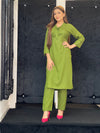 FARYAL - KHAKI GREEN