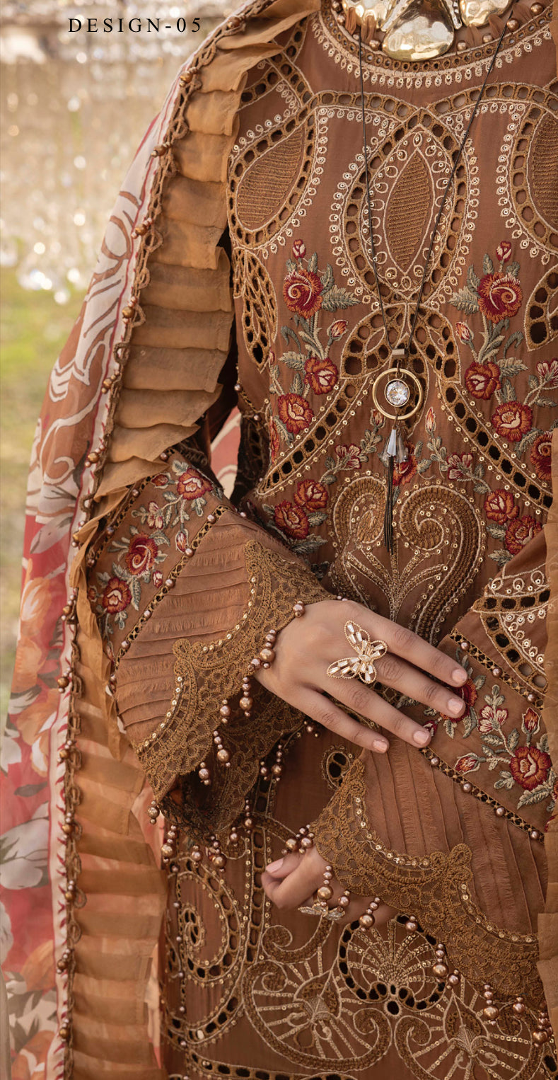 LUXURY EID COLLECTION - CARAMEL BROWN