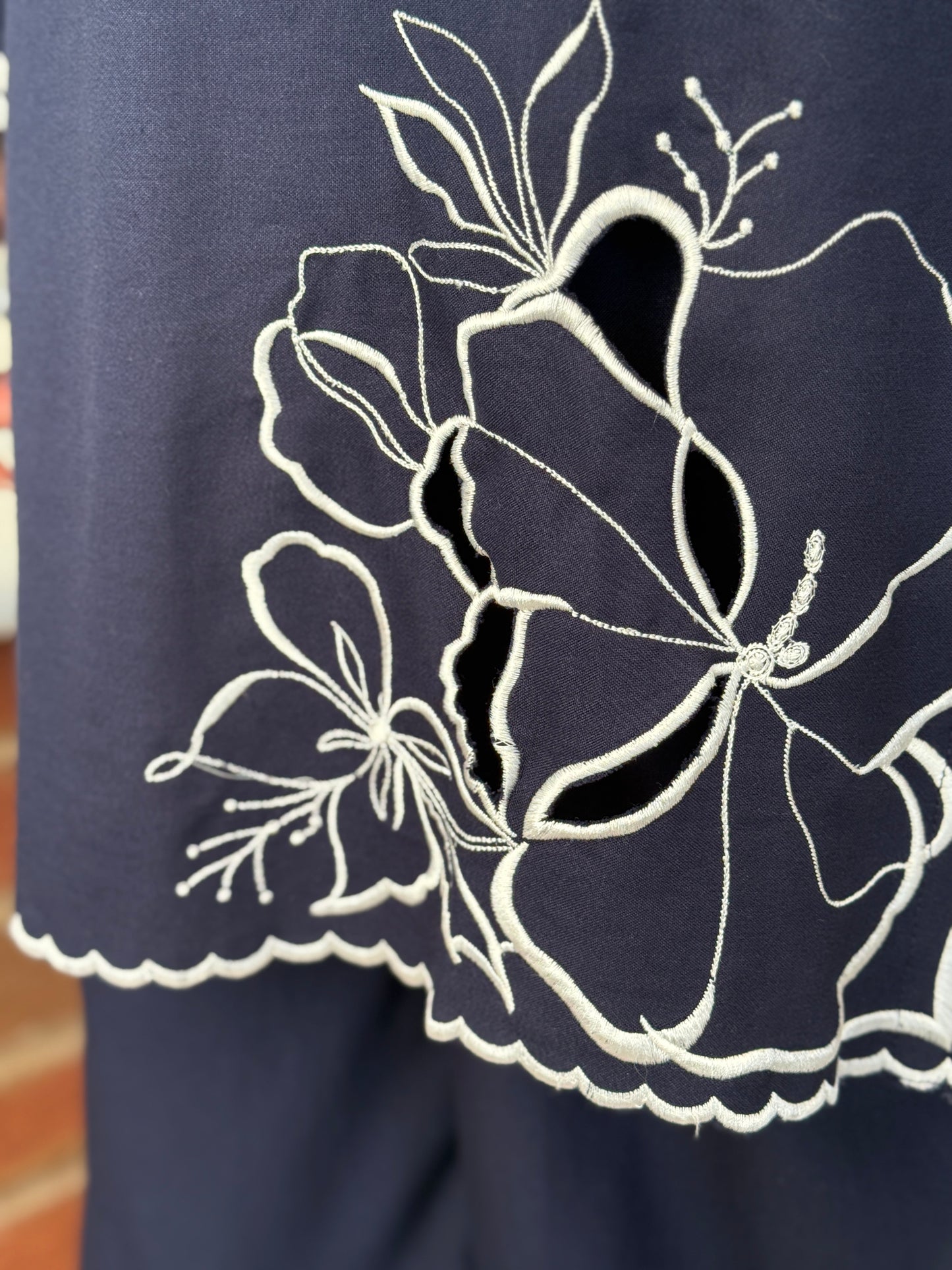 Safiya Navy - Dhanak Winter 2 Piece