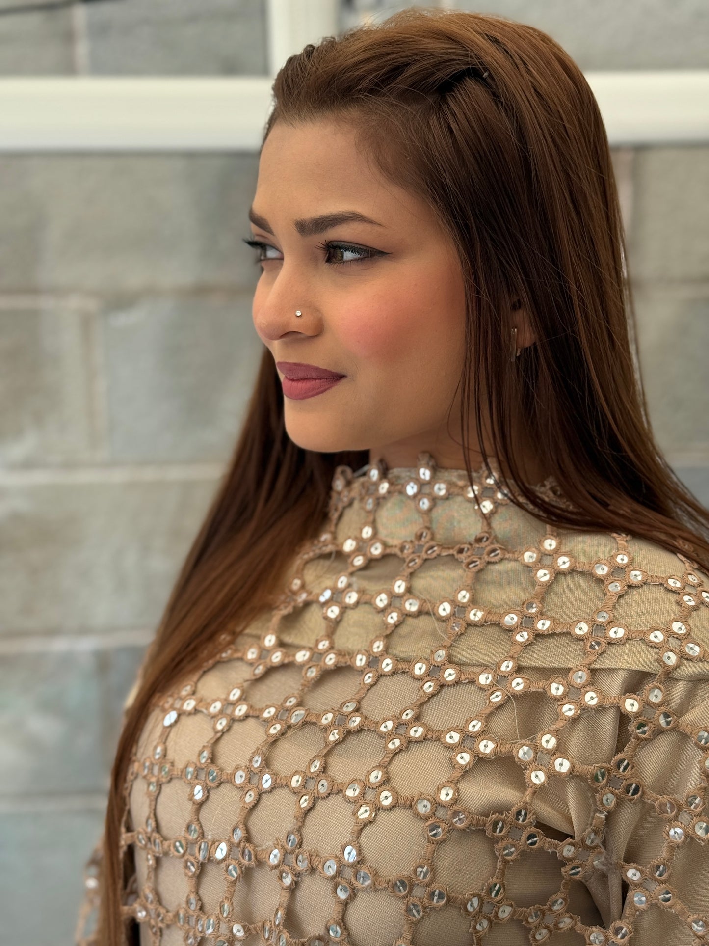 Mirror Net Luxe Suit