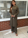 Olive & Black Co-Ord Set