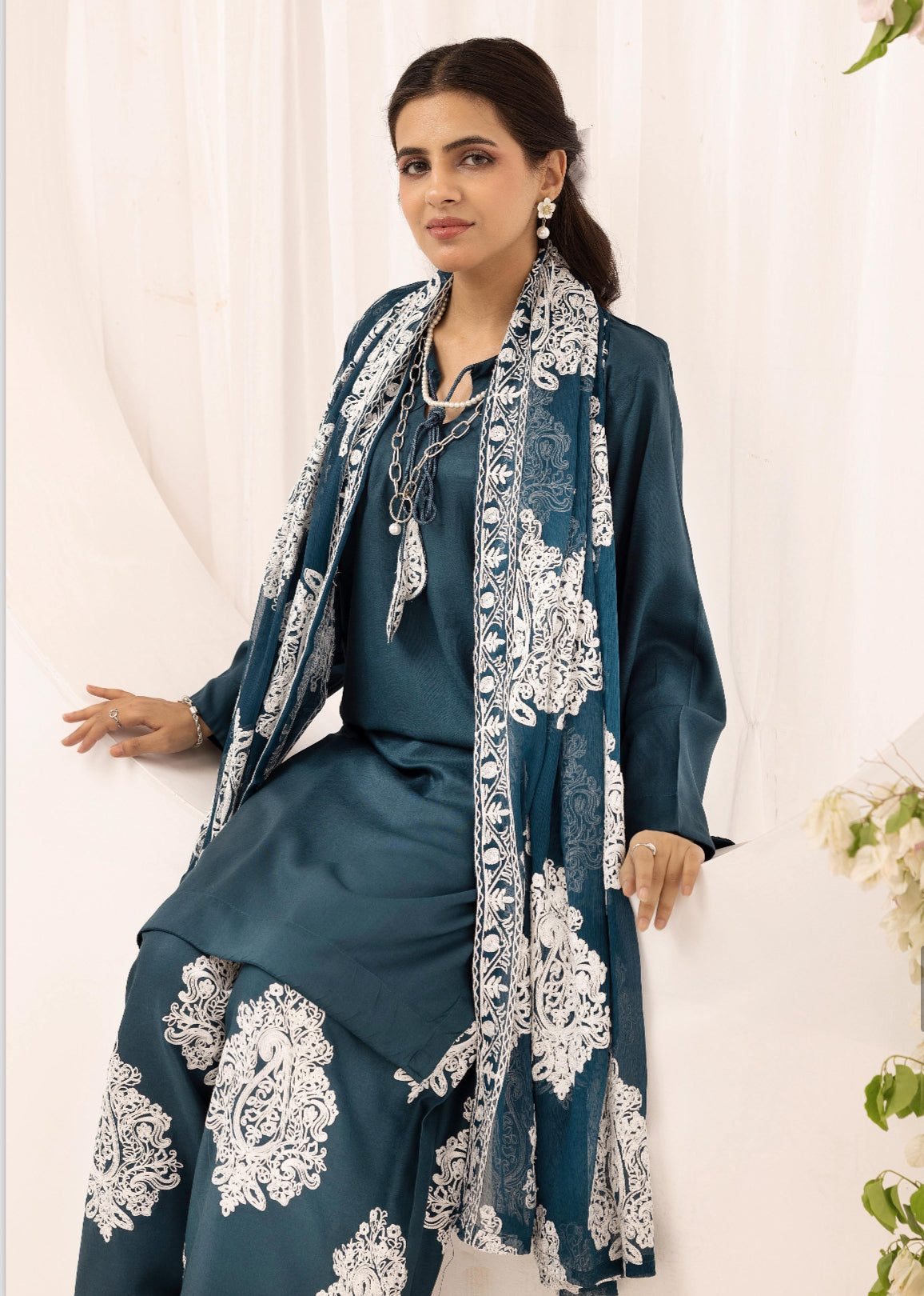 Jannat Farsi Mother Daughter - Teal