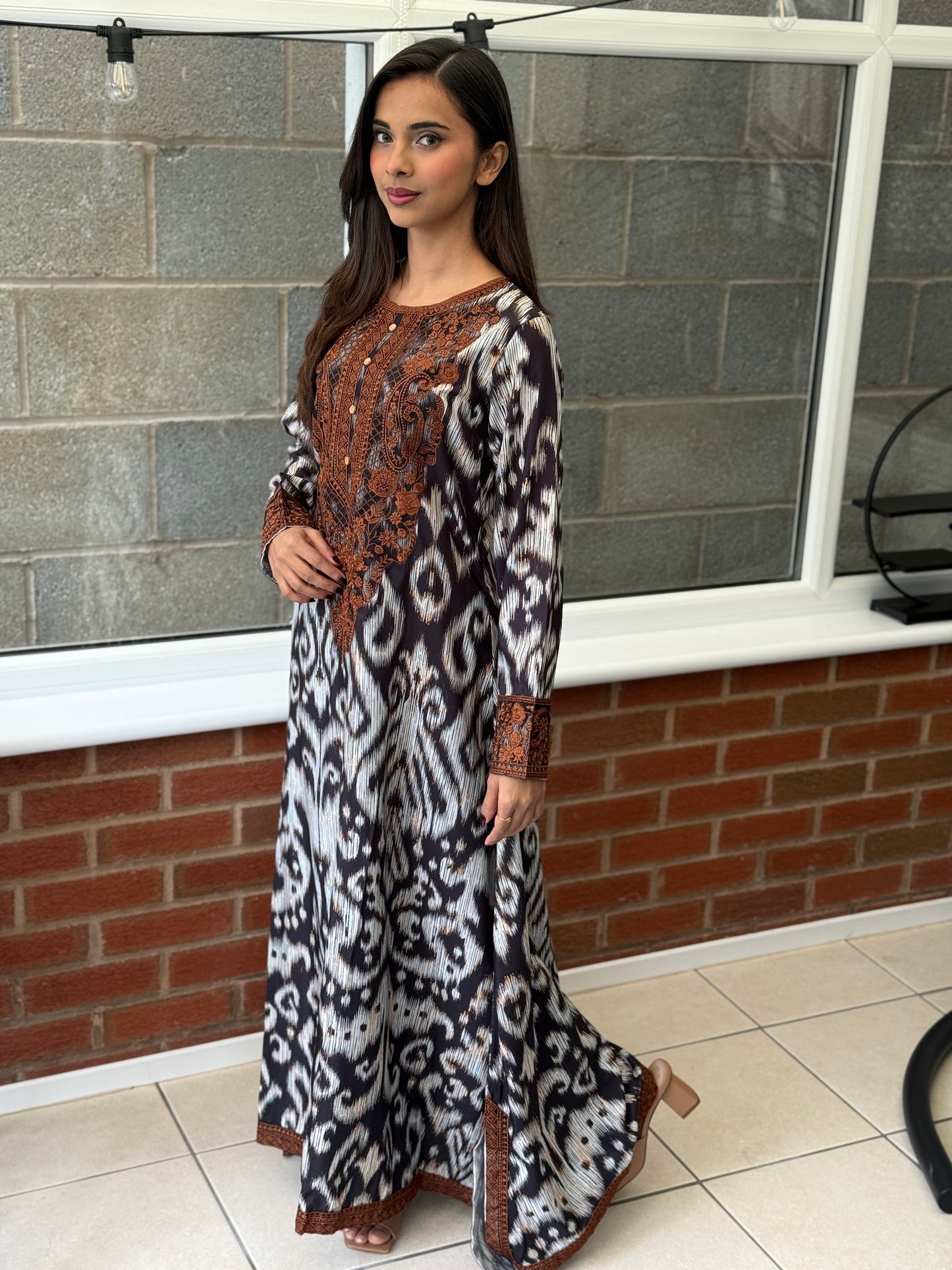 Noir Heritage Mother & Daughter Kaftan Set