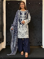 SEHAR - FARSI SHALWAR (NAVY)