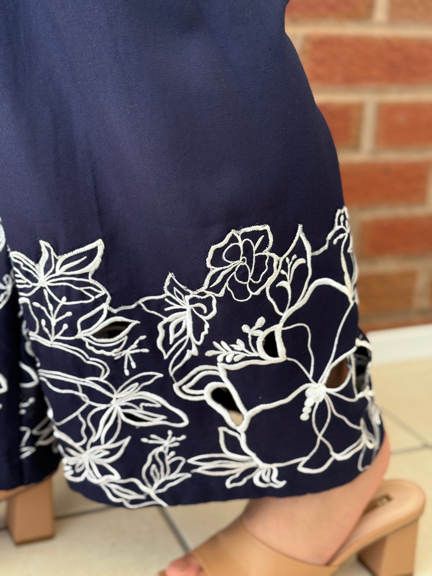 Safiya Navy - Dhanak Winter 2 Piece