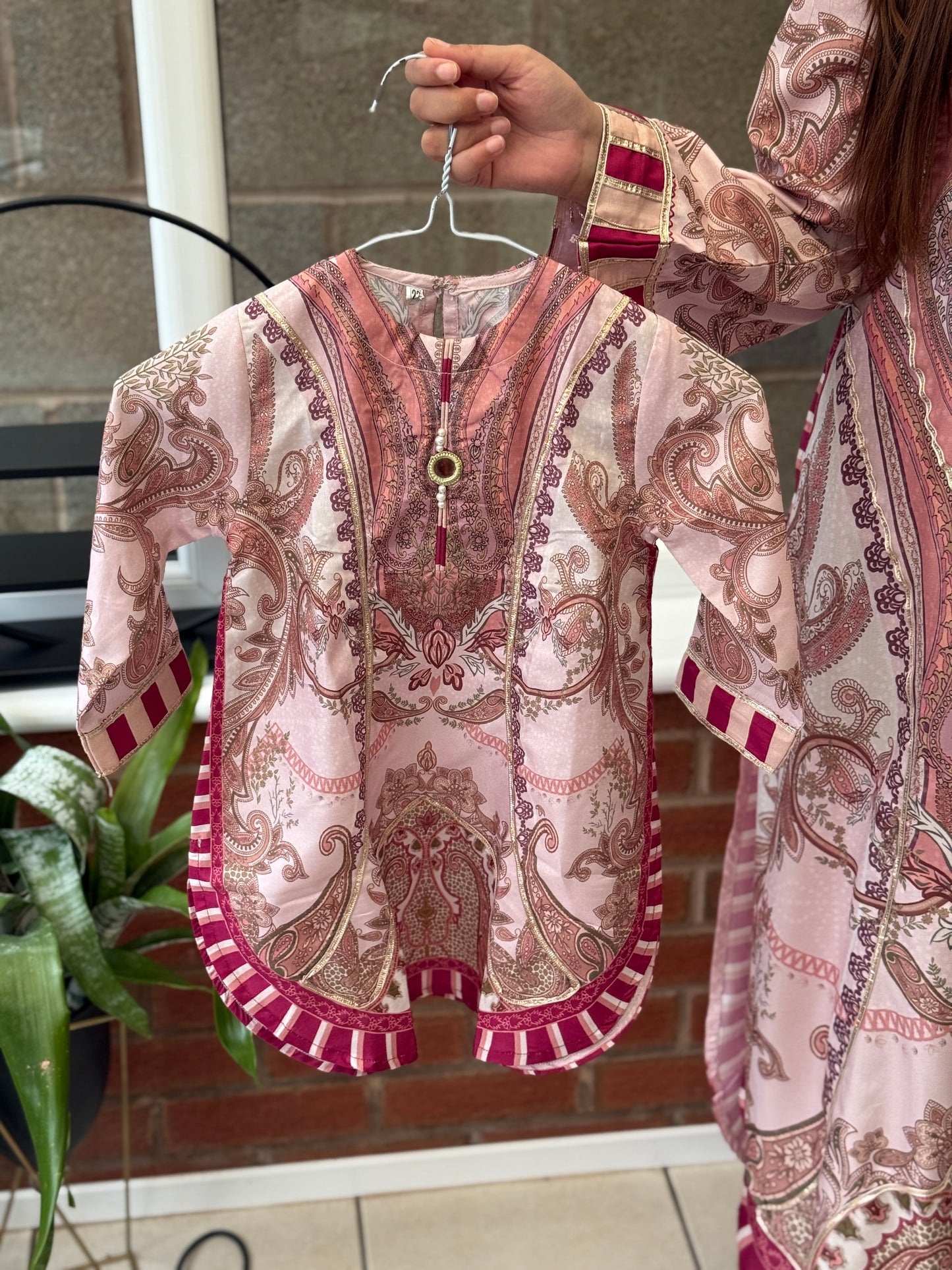 Liana Luxe - Mother & Daughter Set - Pink