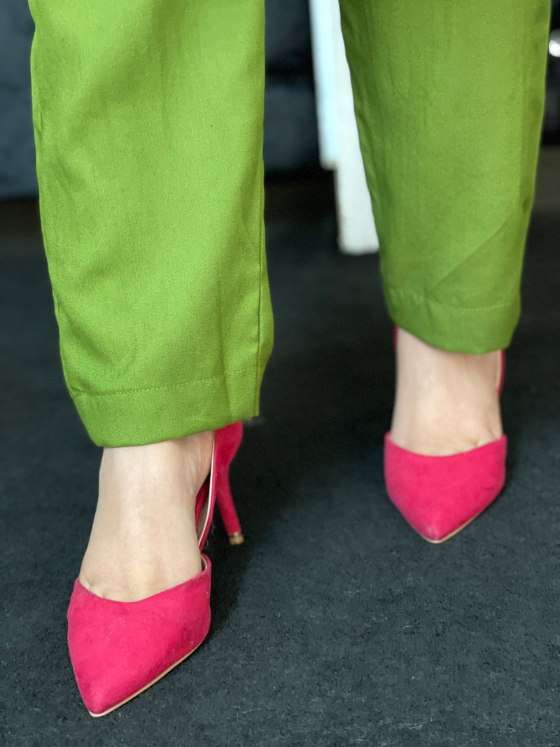 FARYAL - KHAKI GREEN
