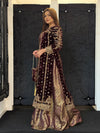 Zeenat Royale - Velvet & Jamawar Suit