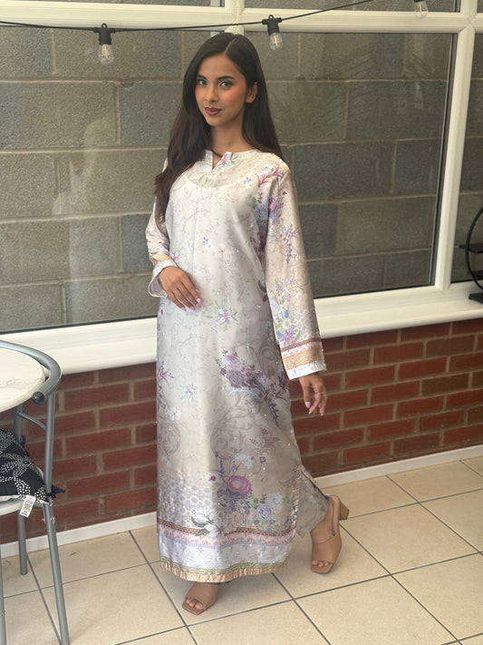 Blush Royale – Luxury Printed Silk Edit