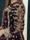 Zeenat Royale - Velvet & Jamawar Suit