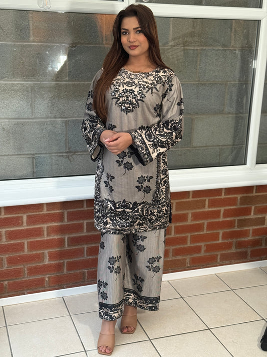 Zohra Velvet Palachi Co-Ord