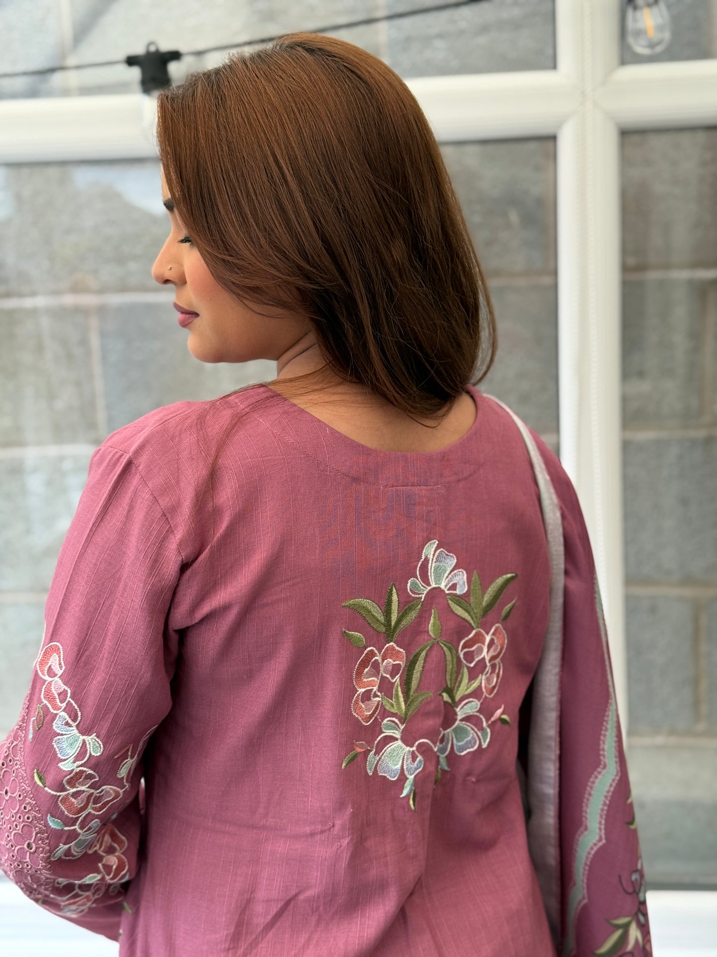 Mehrunisa Khaddar Suit