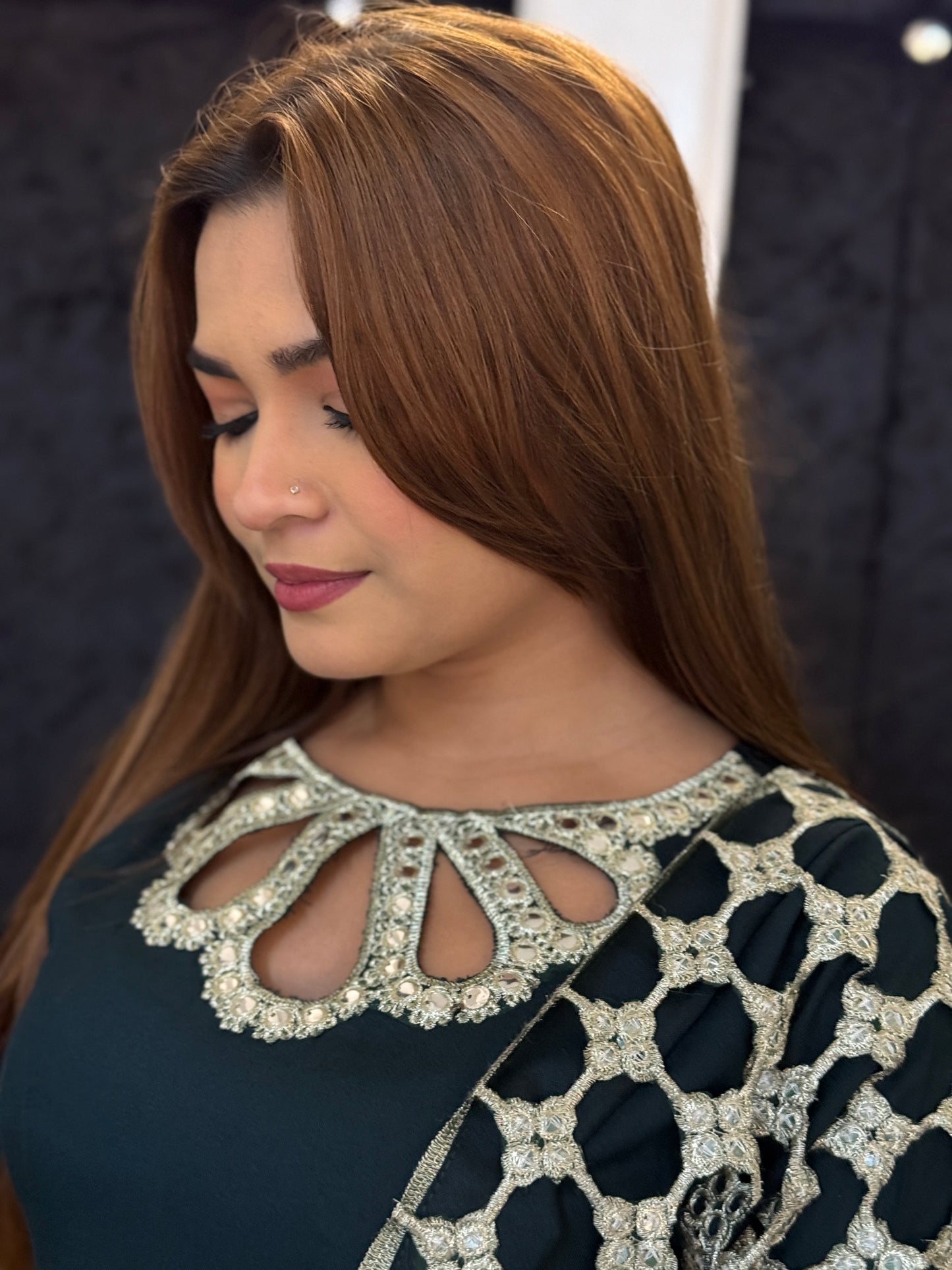 Ayla Marina Sheesh Suit