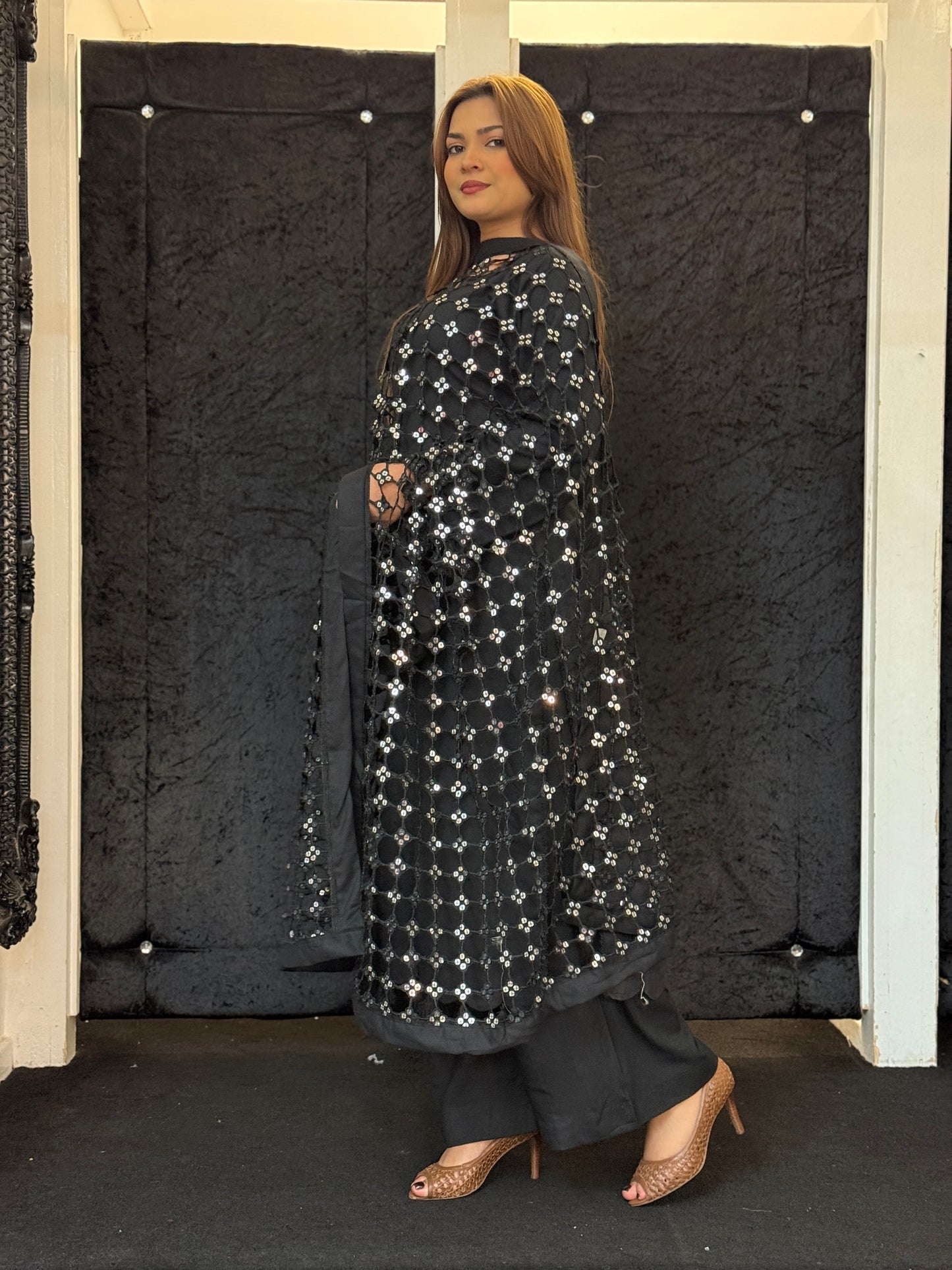 Zayla Sheesh Dhanak Suit