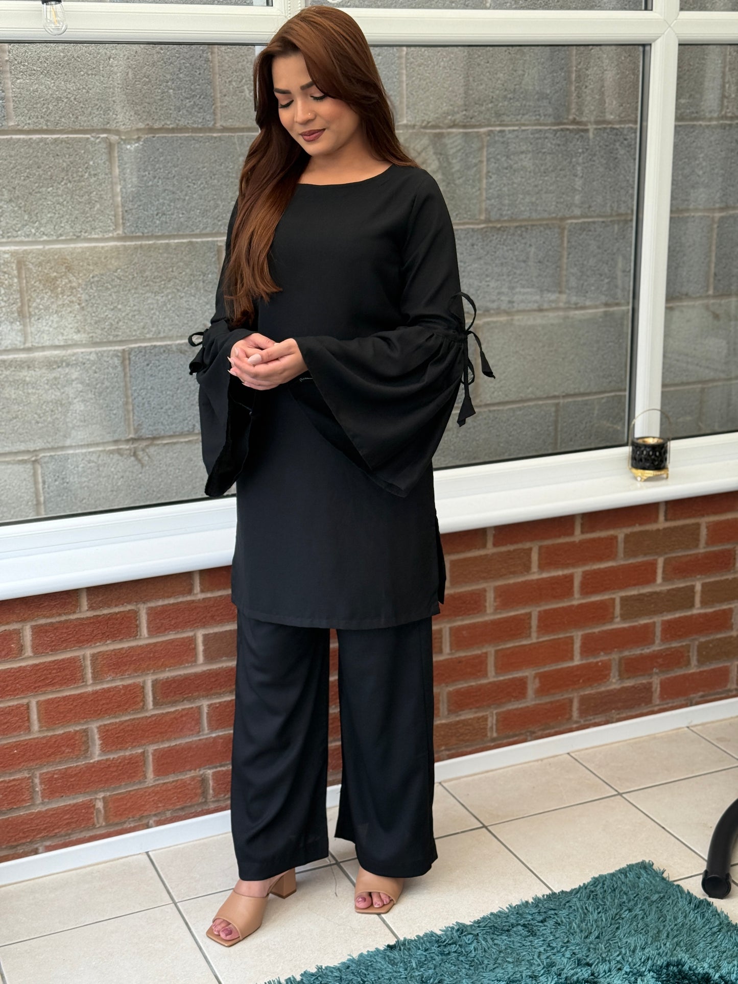 Noir Envy - Dhanak Co-ord Set