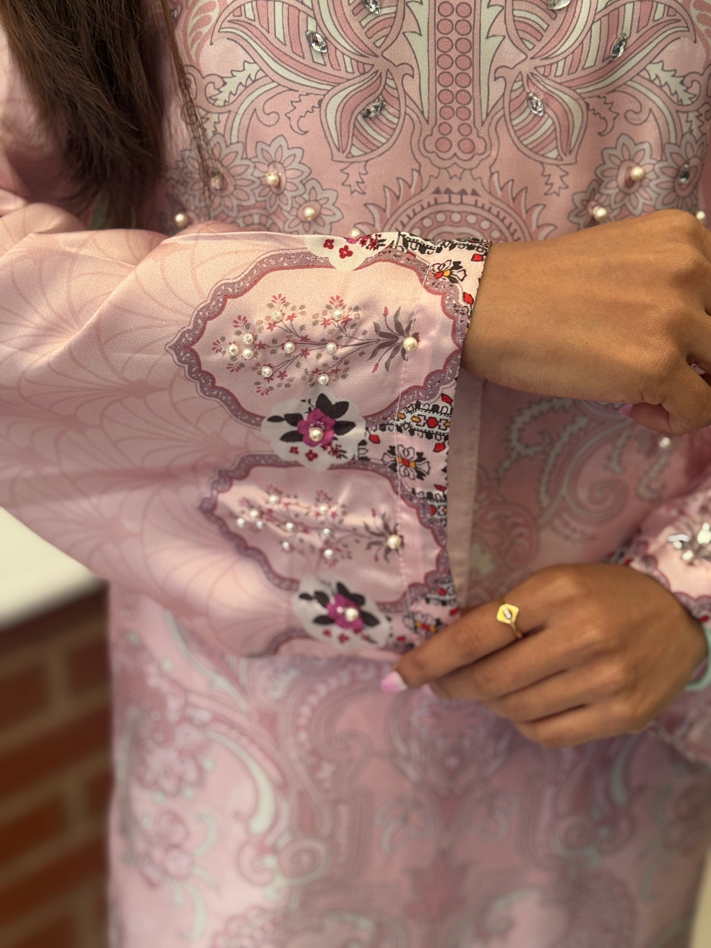 Rosé Royale – Luxury Printed Silk Edit