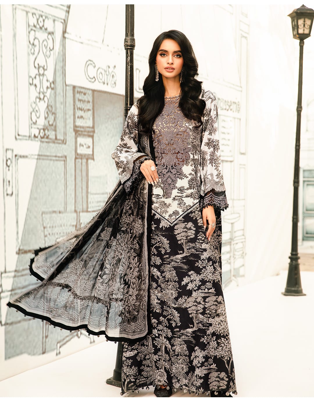 MARIA B - M PRINT MAXI