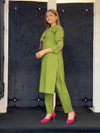 FARYAL - KHAKI GREEN