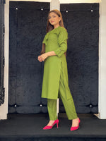 FARYAL - KHAKI GREEN