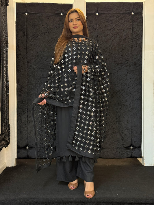 Zayla Sheesh Dhanak Suit