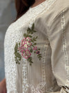 Ivory Bloom Khaddar Suit