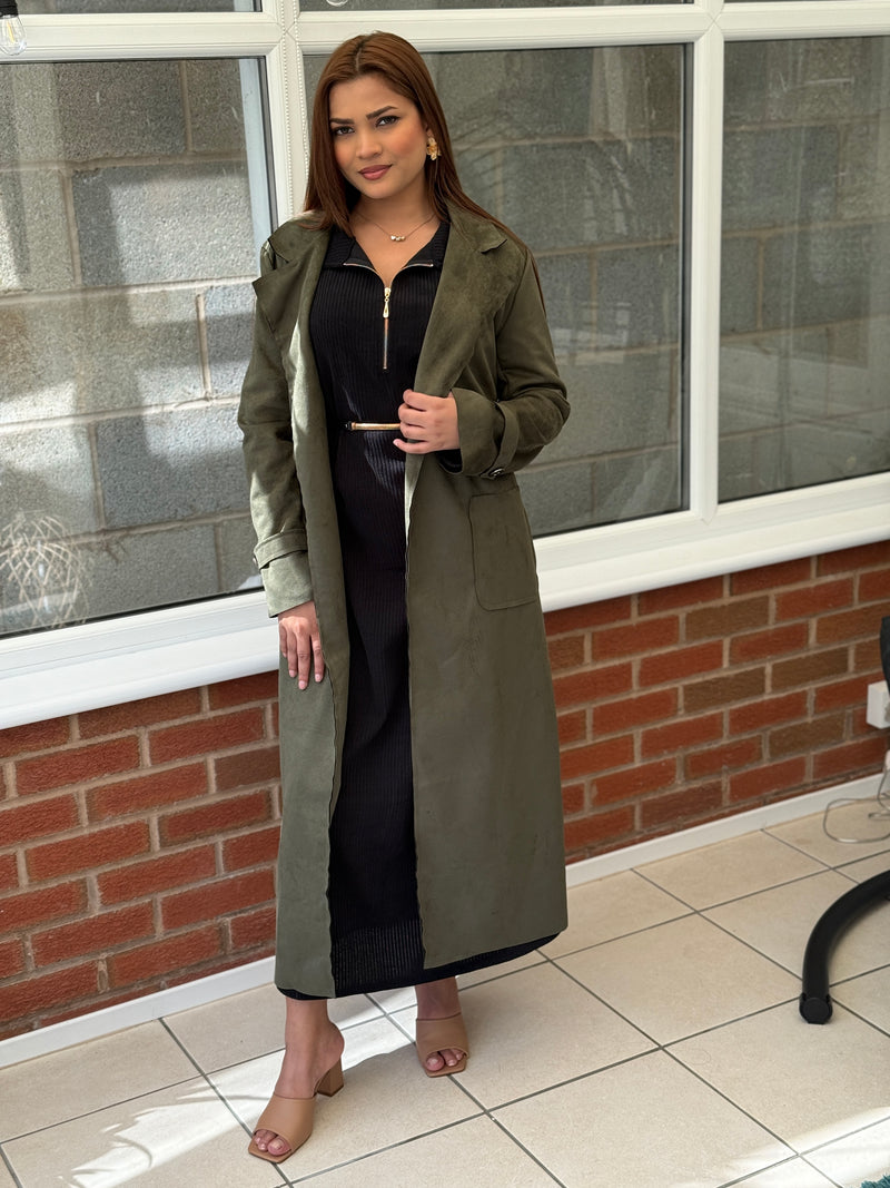 Moleskin Longline Jacket