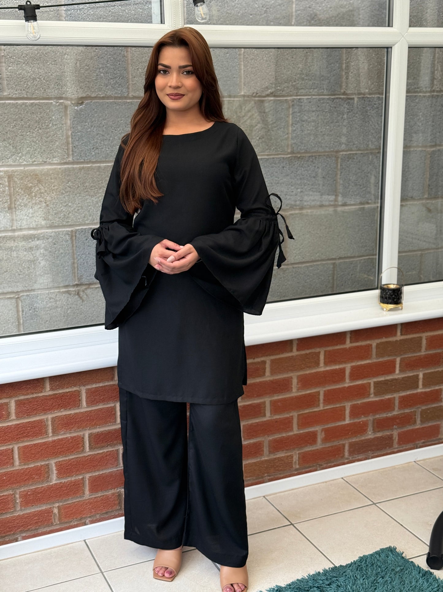 Noir Envy - Dhanak Co-ord Set