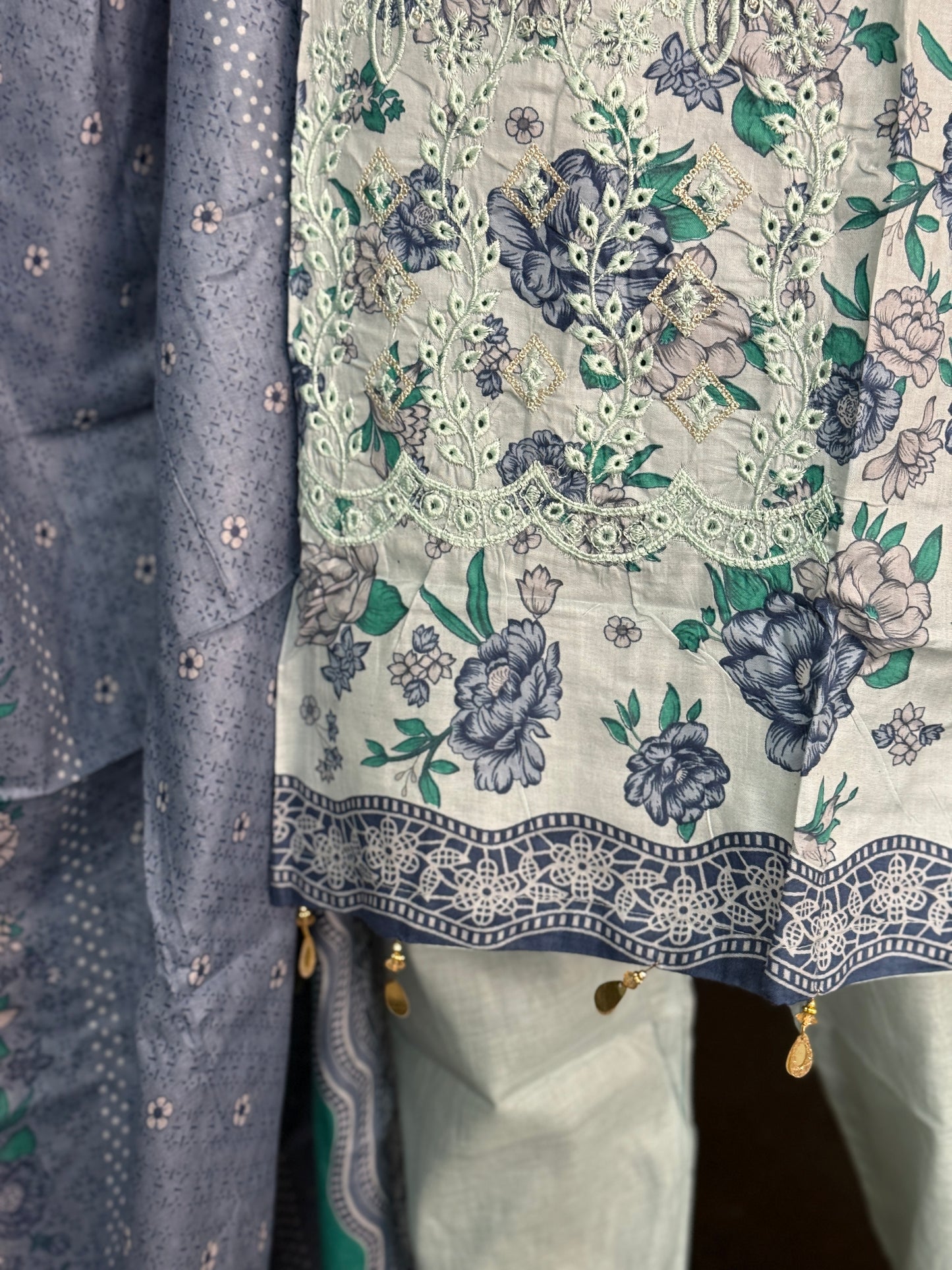 The Everyday Lawn Collection - Blue Floral