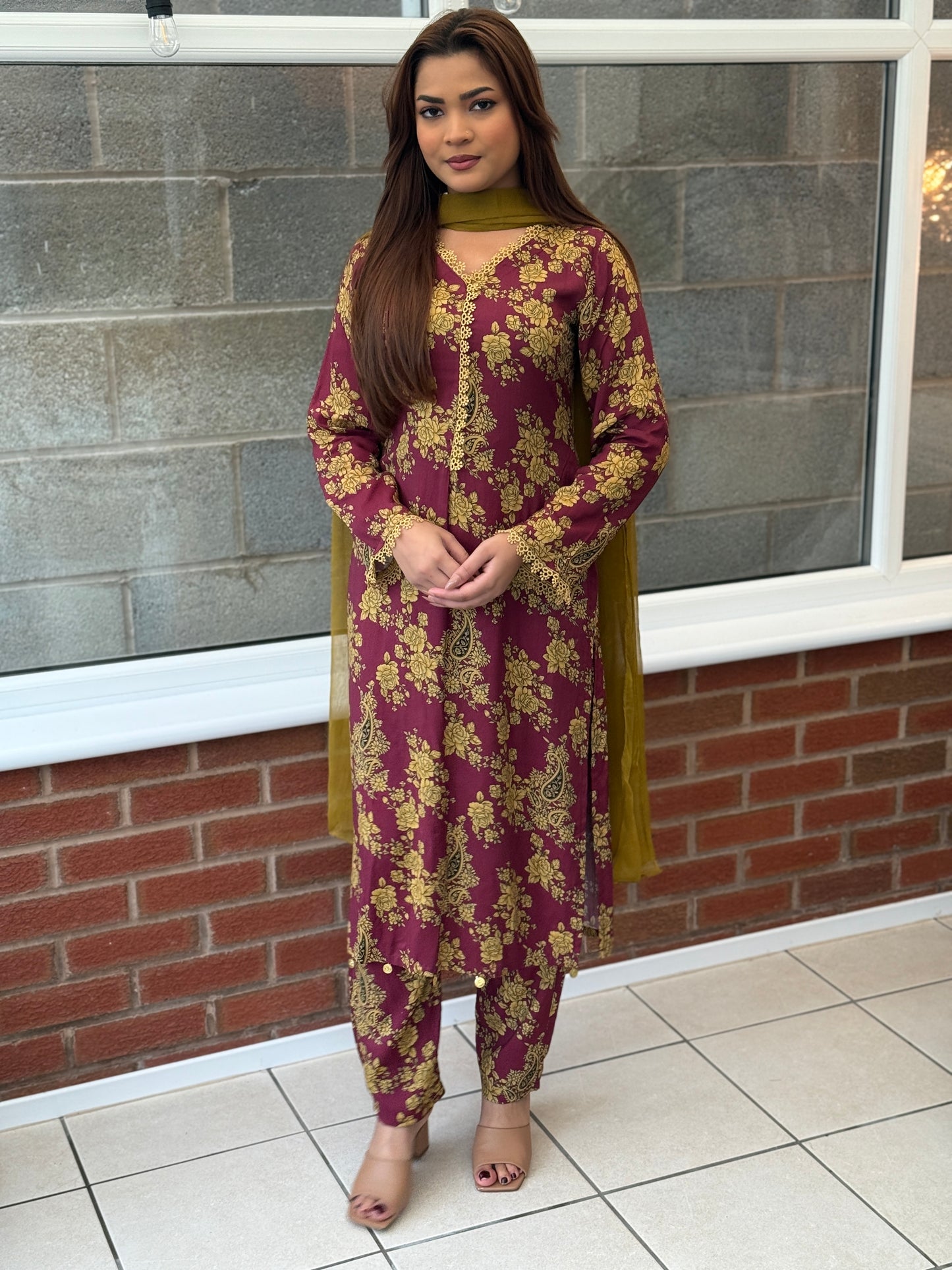 Nawazish Winter Linen Set