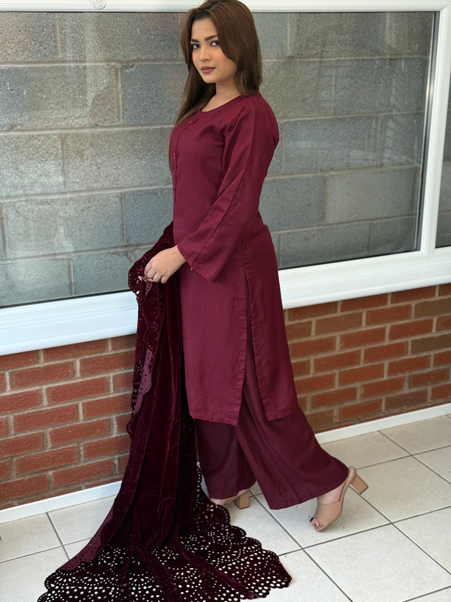 Seraphina Maroon Majesty