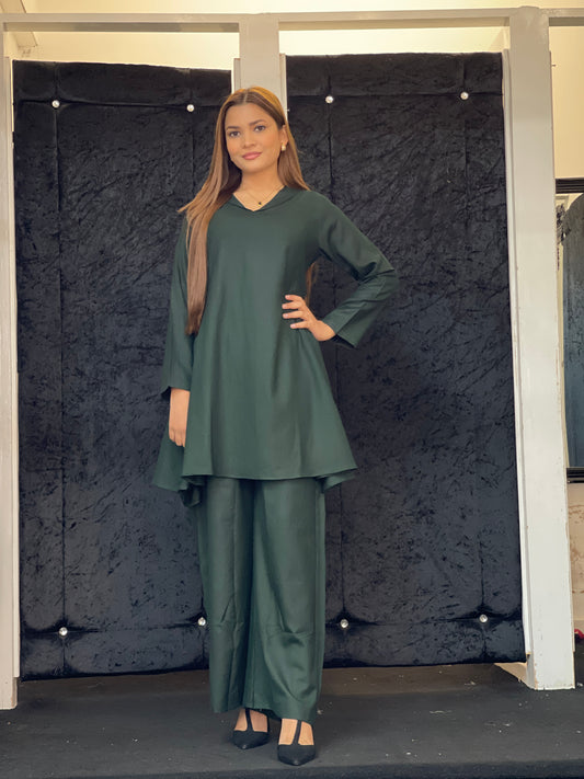 FARYAL - BOTTLE GREEN