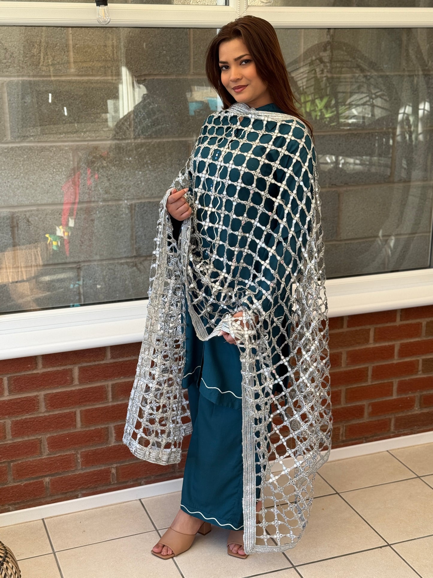 Sheesh Mirror Dupatta