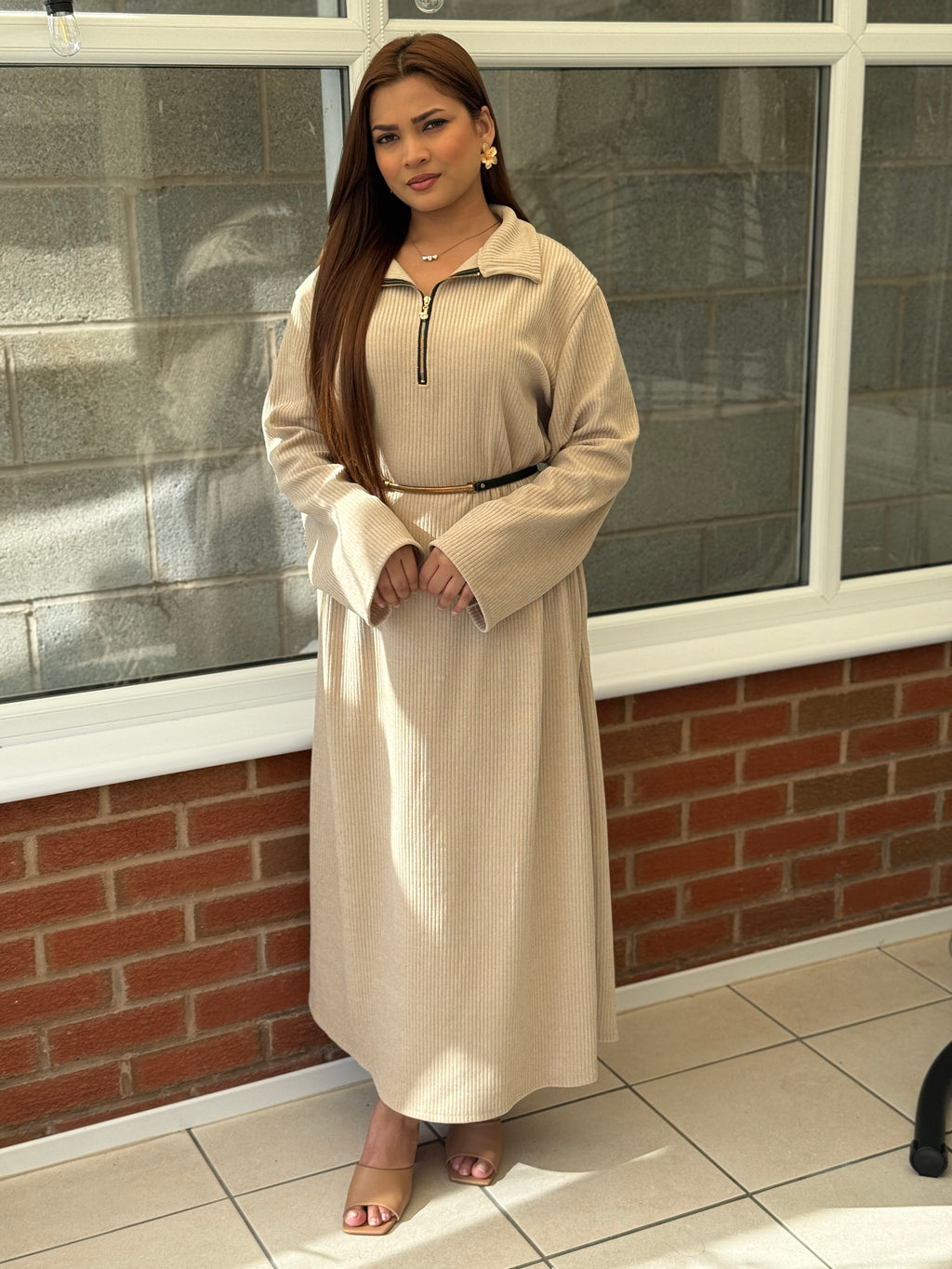Corduroy Maxi Dress